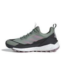 giày adidas terrex free hiker 2.0 low gore-tex hiking shoes 'black white' (wmns) ie5100