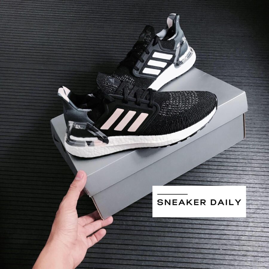 giày adidas ultraboost 20 'black pink tint' (wmns) fv8349