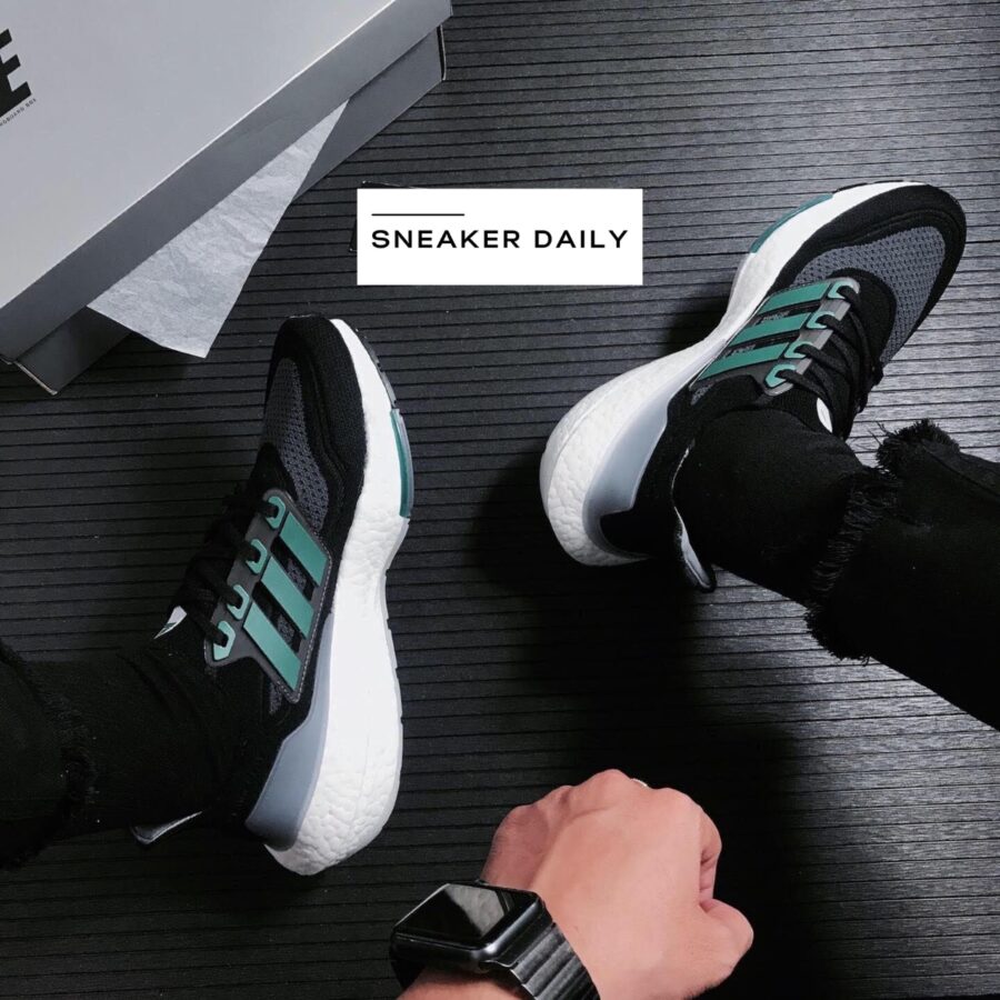 giày adidas ultraboost 21 'black sub green' fz1923