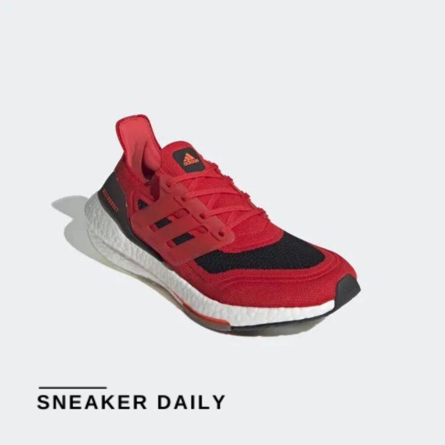 giày adidas ultraboost 21 'vivid red solar black' fy0387