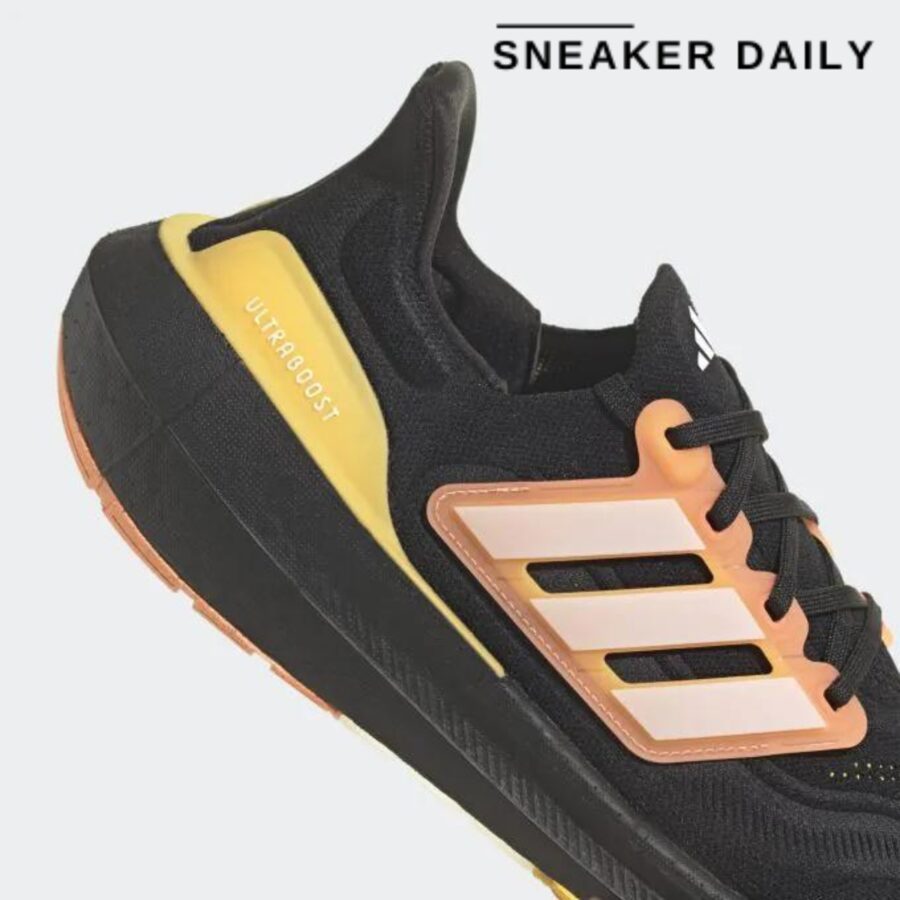 giày adidas ultraboost light 'black screaming orange' hq8595