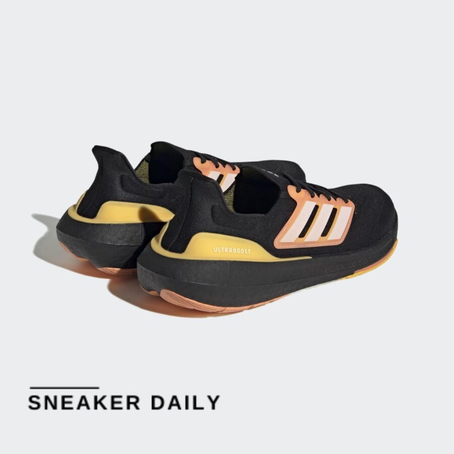 giày adidas ultraboost light 'black screaming orange' hq8595