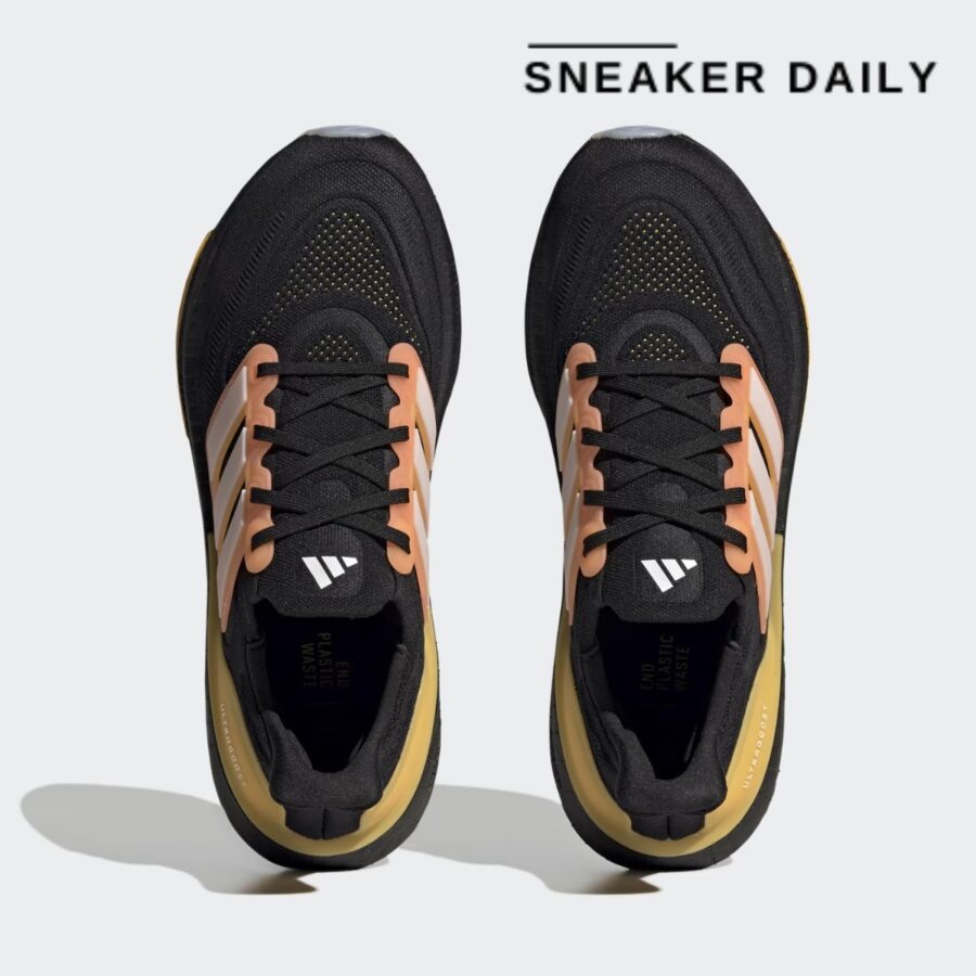 giày adidas ultraboost light 'black screaming orange' hq8595