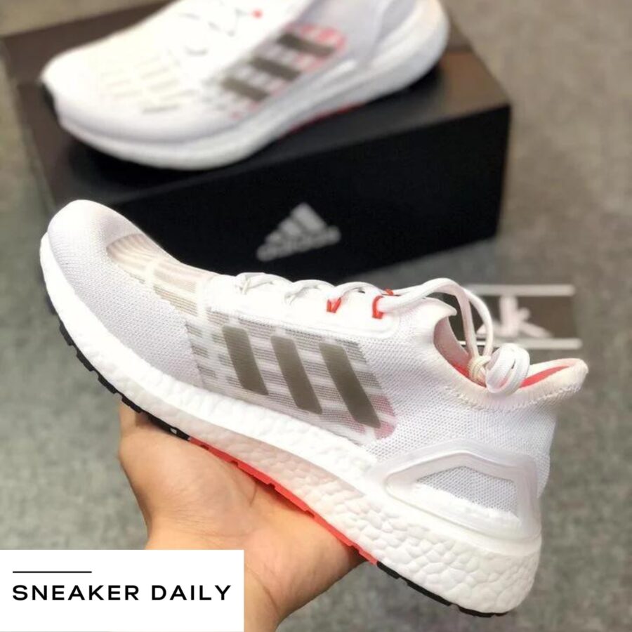 giày adidas ultraboost summer.rdy 'white solar red' (wmns) eh1208