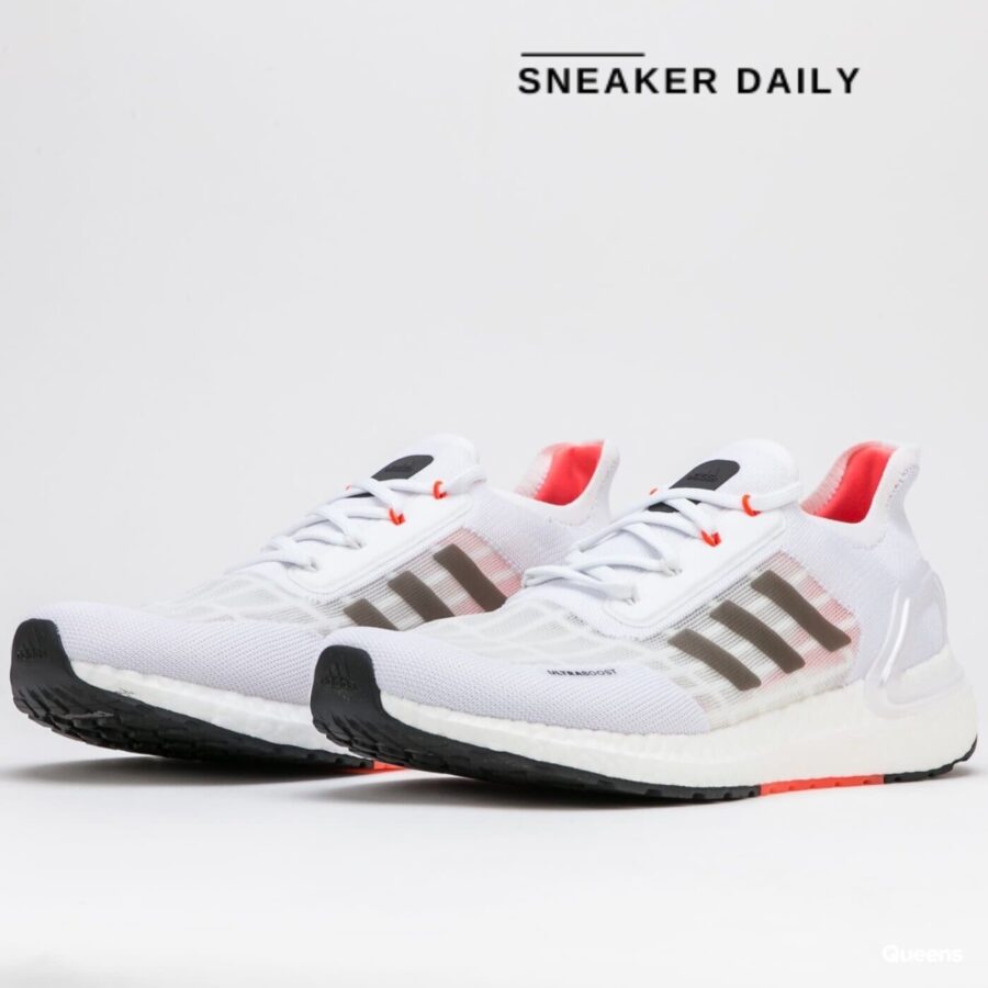 giày adidas ultraboost summer.rdy 'white solar red' (wmns) eh1208