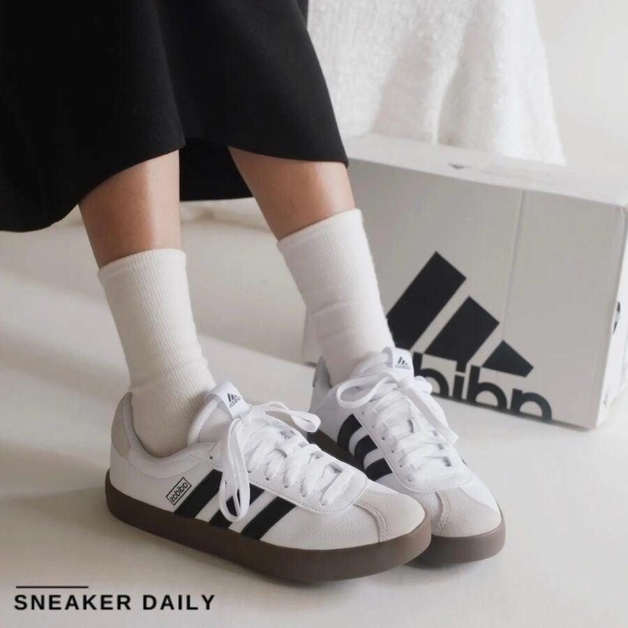 giày adidas vl court 3.0 'cloud white black' id6285