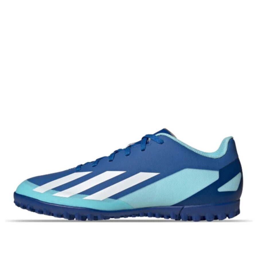 giày adidas x crazyfast.4 turf 'bright royal white' ie1576