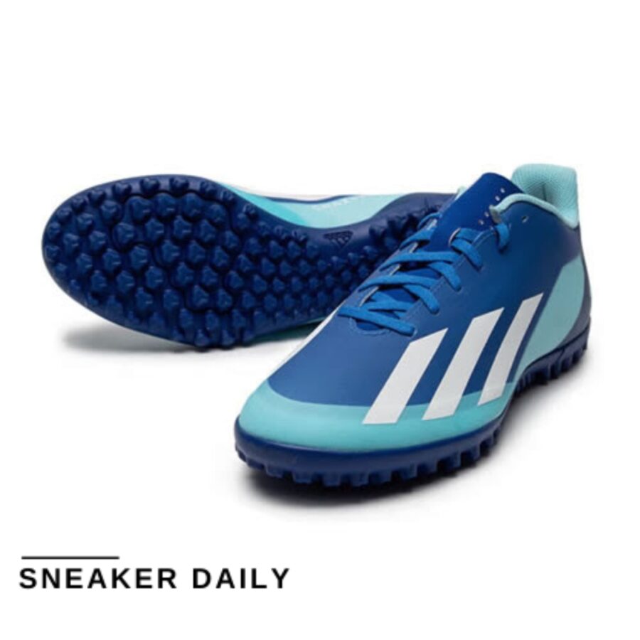 giày adidas x crazyfast.4 turf 'bright royal white' ie1576