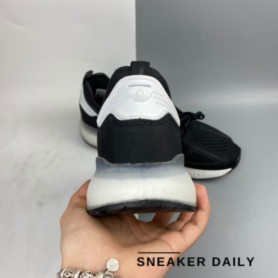 giày adidas zx 2k boost 'black white' (wmns) h00102