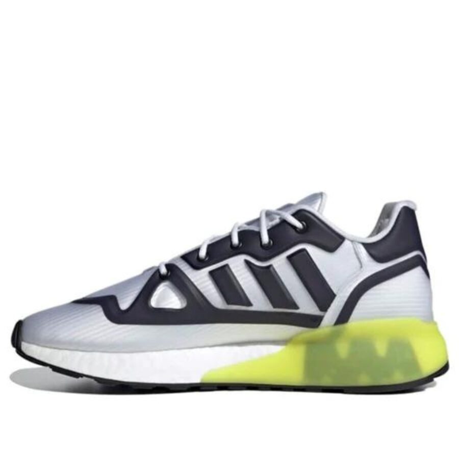 giày adidas zx 2k boost futureshell 'white acid yellow' g55509