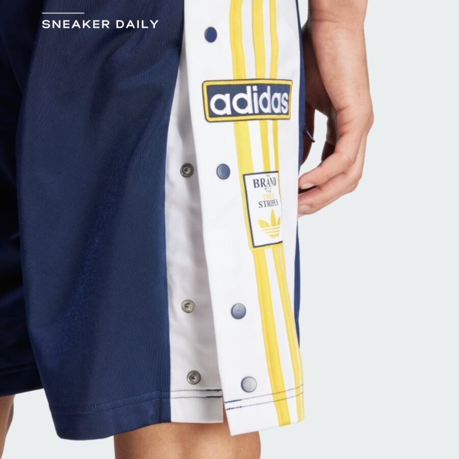 quần adidas adicolor adibreak shorts - night indigo iu2372