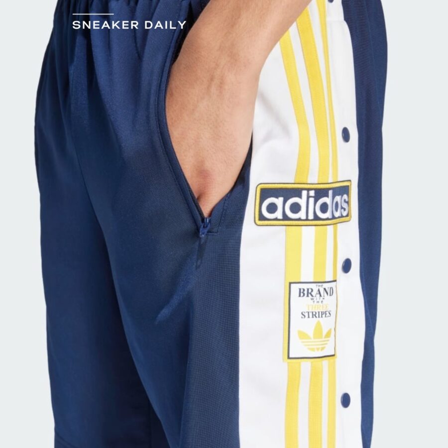 quần adidas adicolor adibreak shorts - night indigo iu2372