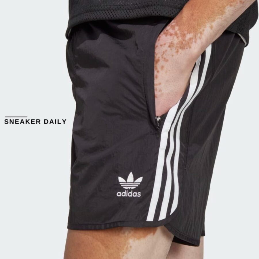 quần adidas adicolor classics spinter shorts - black hs2069