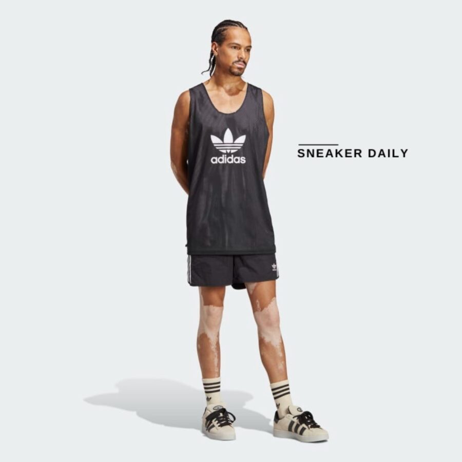 quần adidas adicolor classics spinter shorts - black hs2069