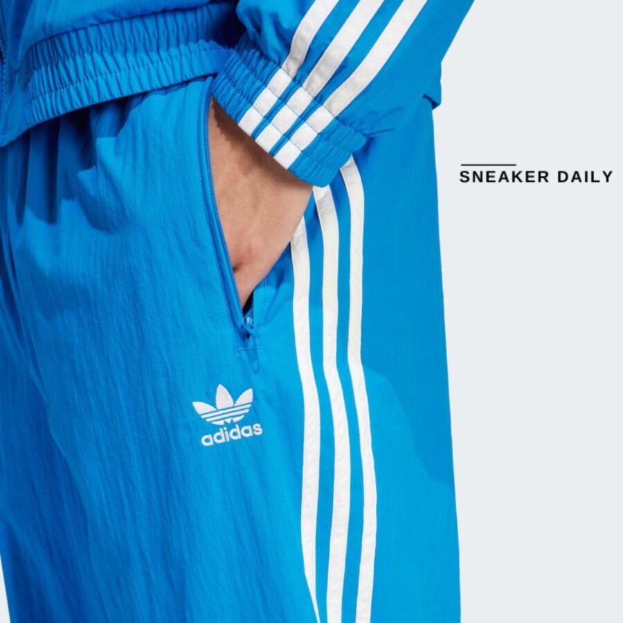 quần adidas adicolor woven firebird track pants - blue it2499