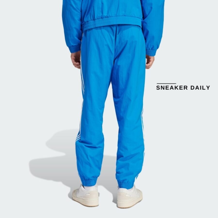 quần adidas adicolor woven firebird track pants - blue it2499