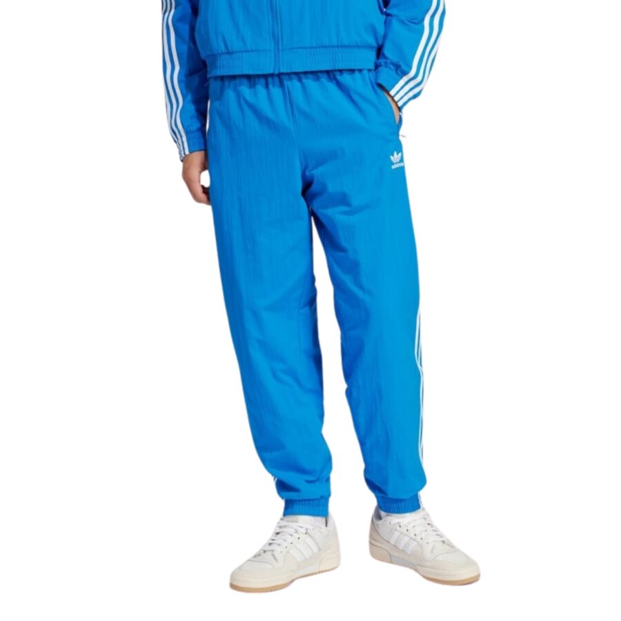 quần adidas adicolor woven firebird track pants - blue it2499