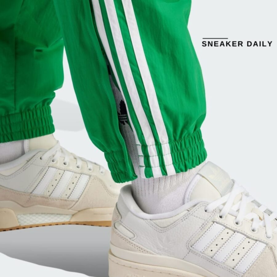 quần adidas adicolor woven firebird track pants - green it2502