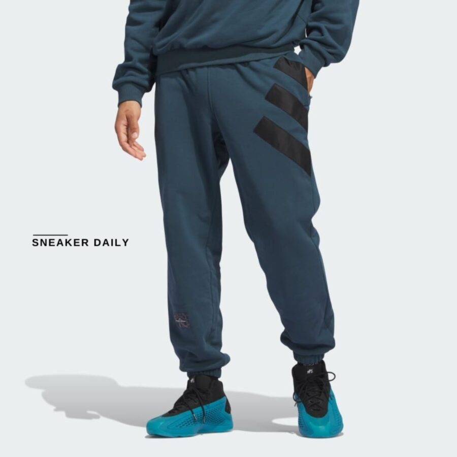 quần adidas anthony edwards ls pants ‘arctic night' im8235