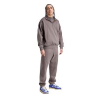 quần adidas basketball fleece joggers - brown iw1631