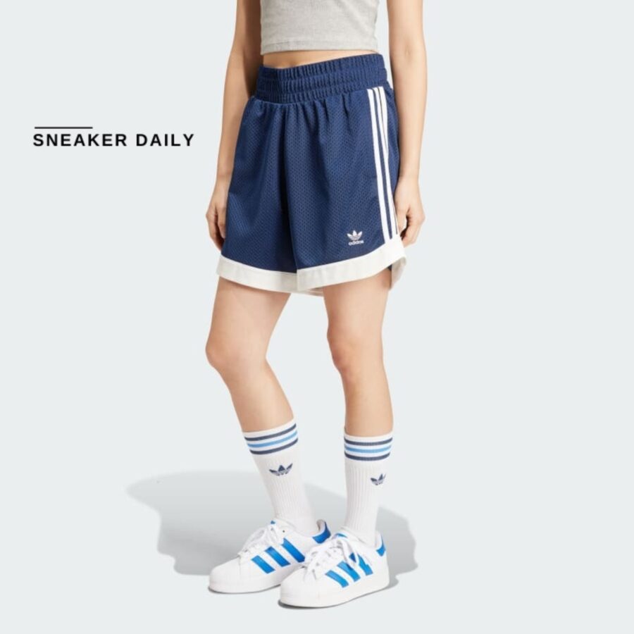 quần adidas basketball shorts - night indigo it9815