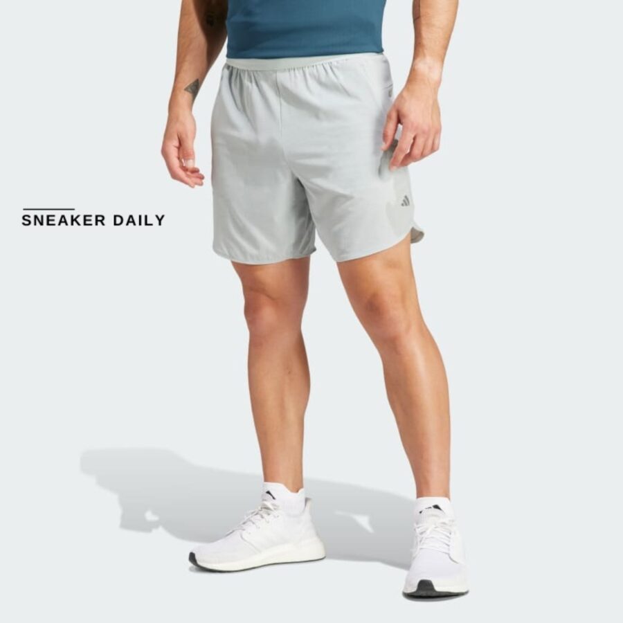 quần adidas designed 4 training hiit training short 'wonder silver' im1118