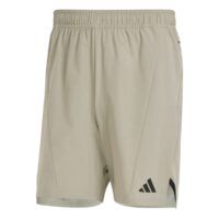 quần adidas designed for training workout shorts 'silver pebble' is3821
