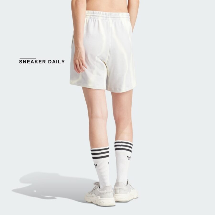 quần adidas dye allover print sweat shorts 'grey one' iu2484