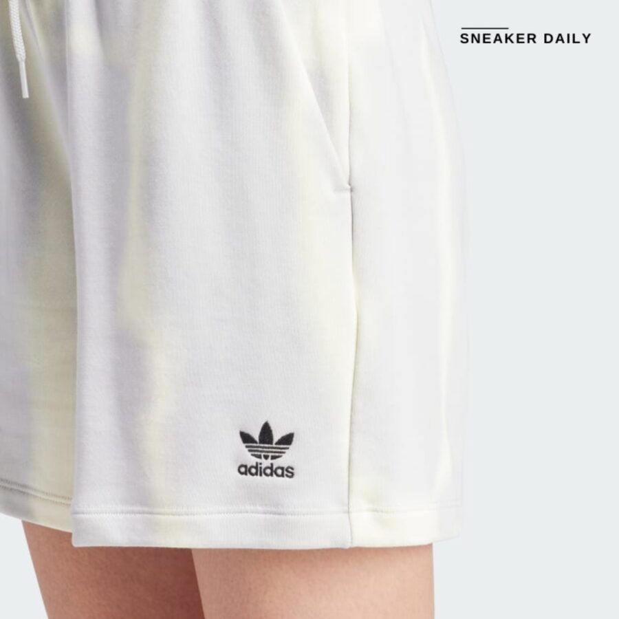 quần adidas dye allover print sweat shorts 'grey one' iu2484