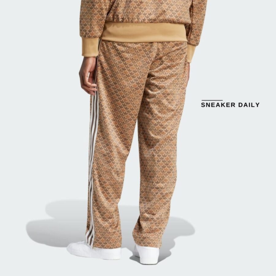 quần adidas firebird classic mono track pants 'earth strata' is2922