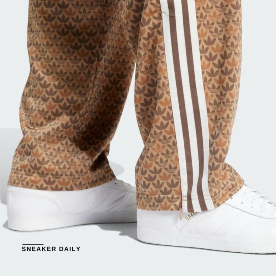 quần adidas firebird classic mono track pants 'earth strata' is2922