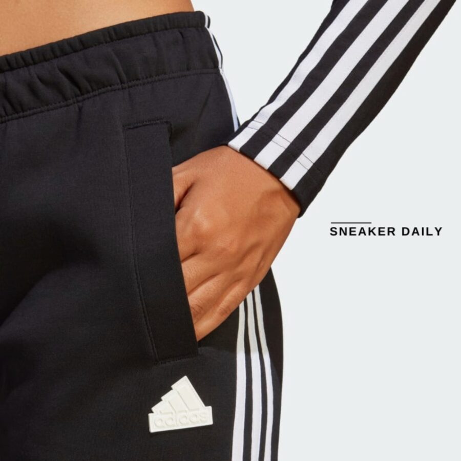 quần adidas future icons 3-stripes regular pants - black ht4704