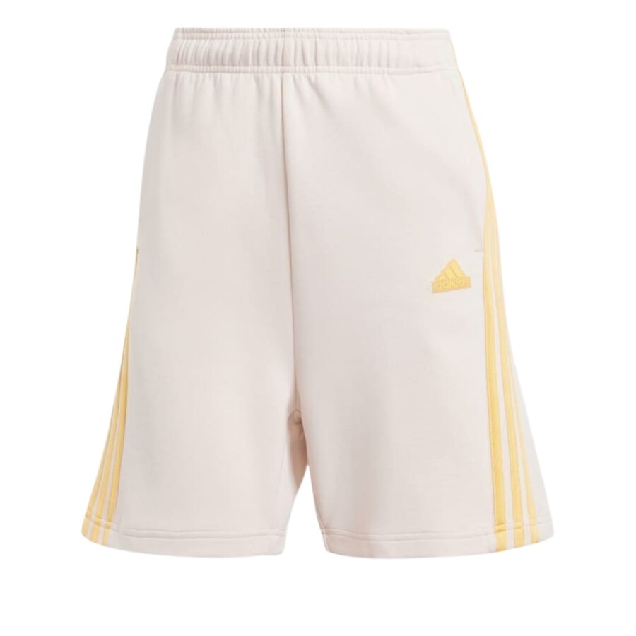 quần adidas future icons 3-stripes shorts 'putty mauve' is3675