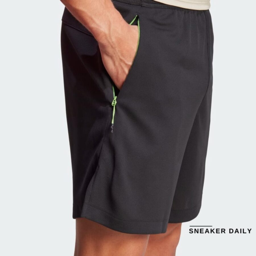 quần adidas hiit training shorts - black ib3469