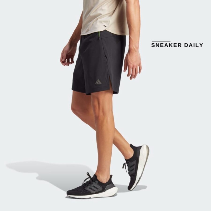 quần adidas hiit training shorts - black ib3469