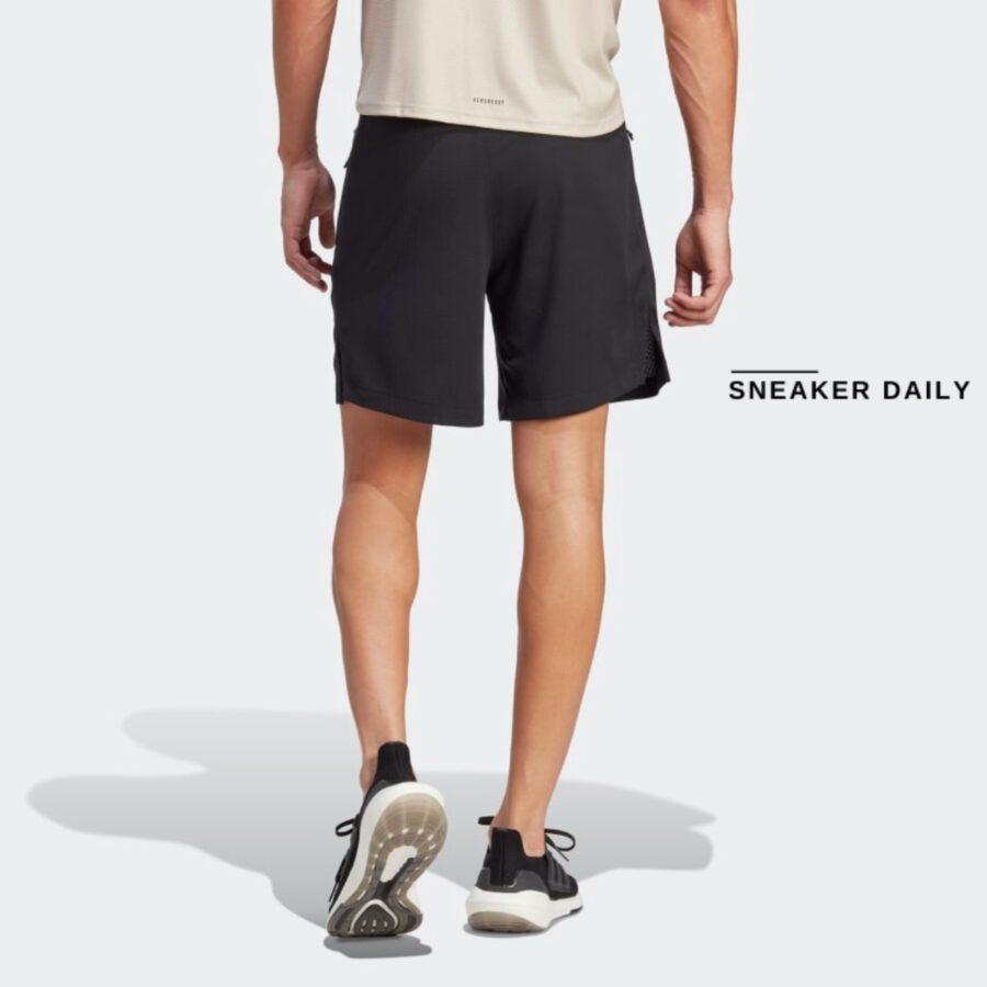 quần adidas hiit training shorts - black ib3469