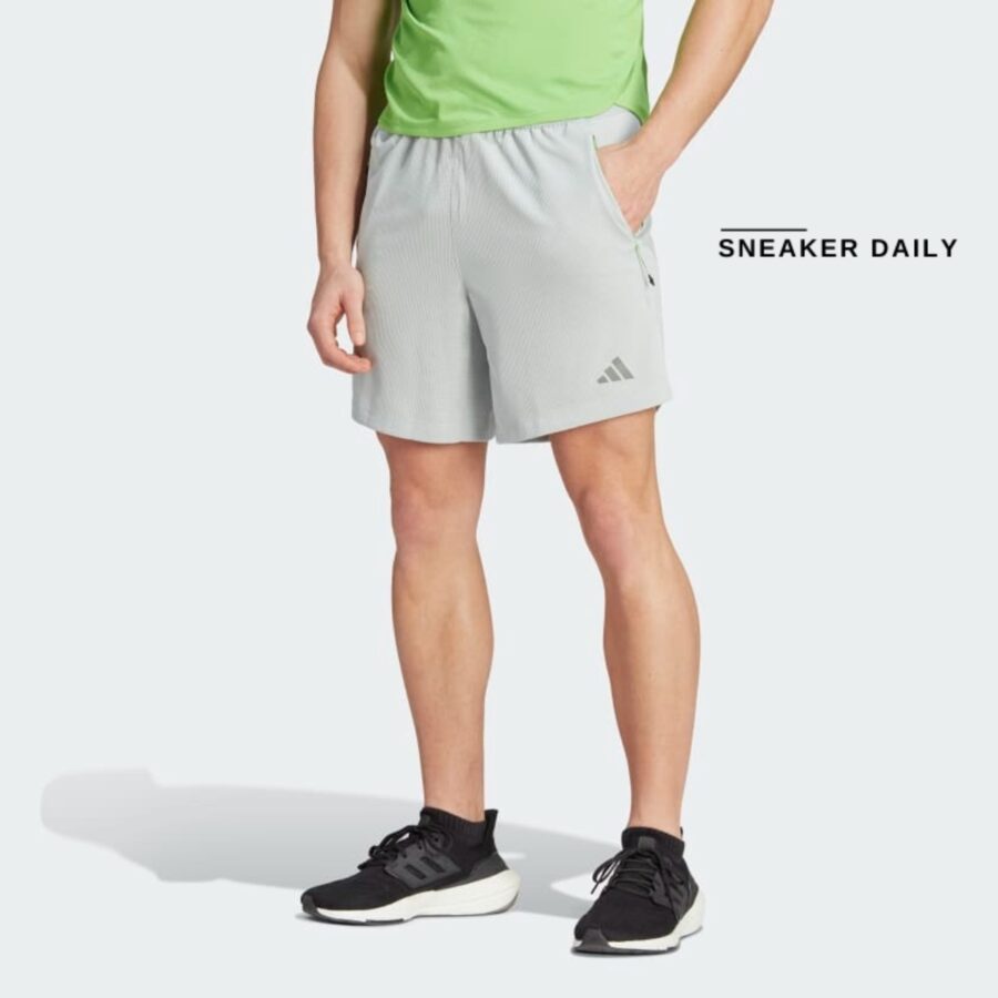 quần adidas hiit training shorts - wonder silver im1107