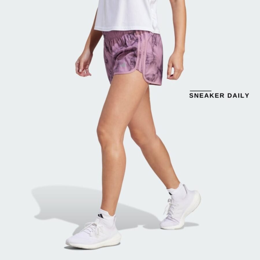 quần adidas marathon 20 allover print shorts 'wonder orchid' ij5428