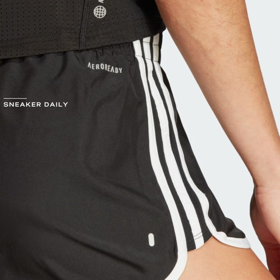 quần adidas marathon 20 period-proof shorts - black hz2565