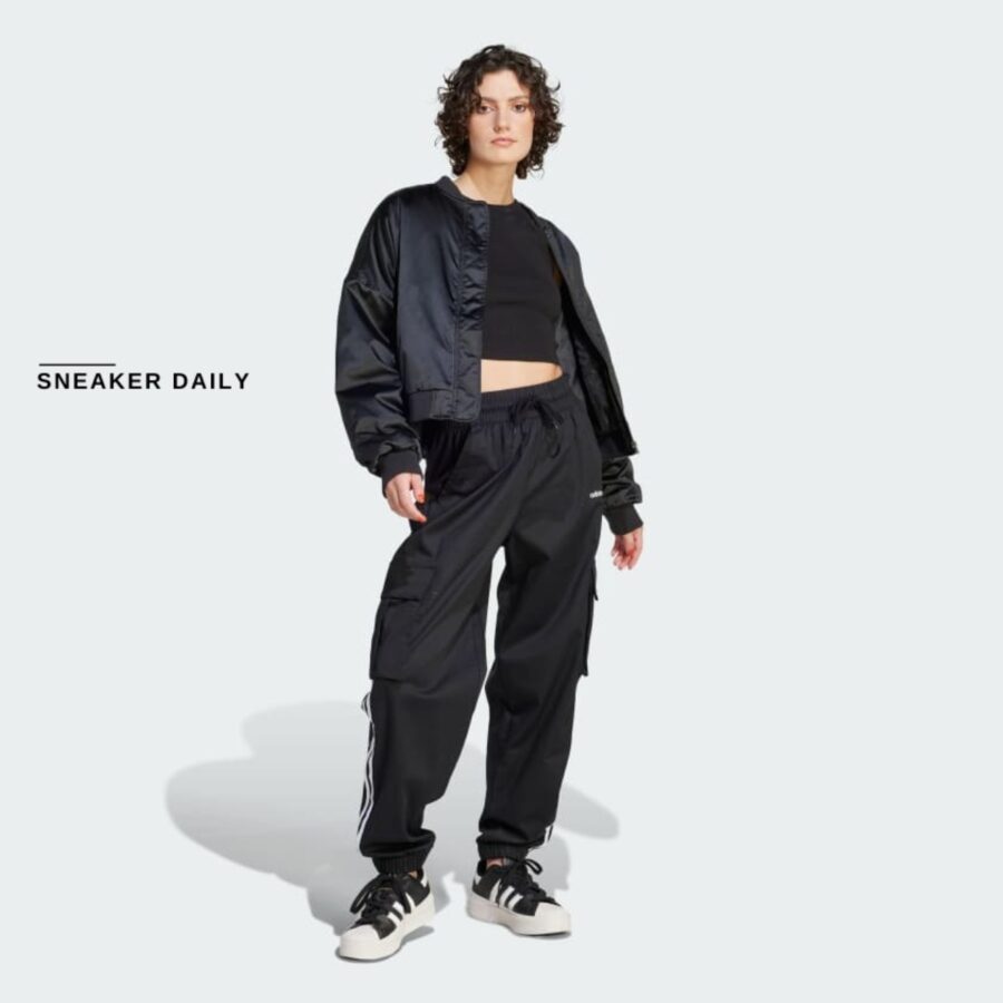 quần adidas originals cargo pants 'black' ir9796