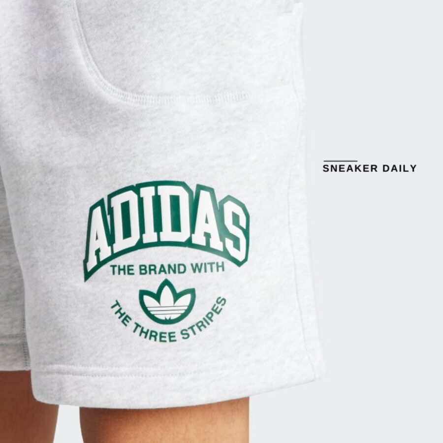quần adidas originals vrct shorts 'light grey heather' is2891
