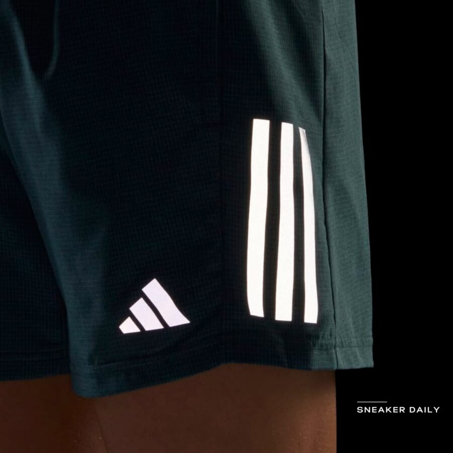 quần adidas own the run heather shorts 'arctic night mel' im2482