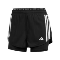 quần adidas own the run 3-stripes 2-in-1 shorts 'black' in1445