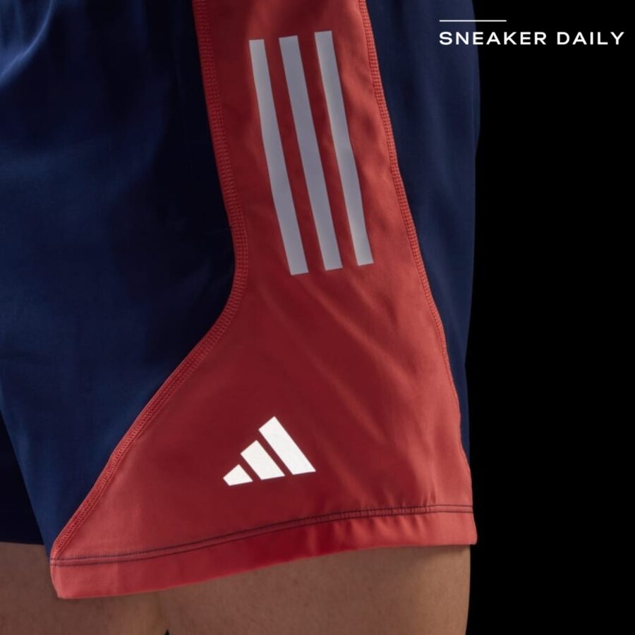 quần adidas own the run colorblock shorts - preloved ink ik4995
