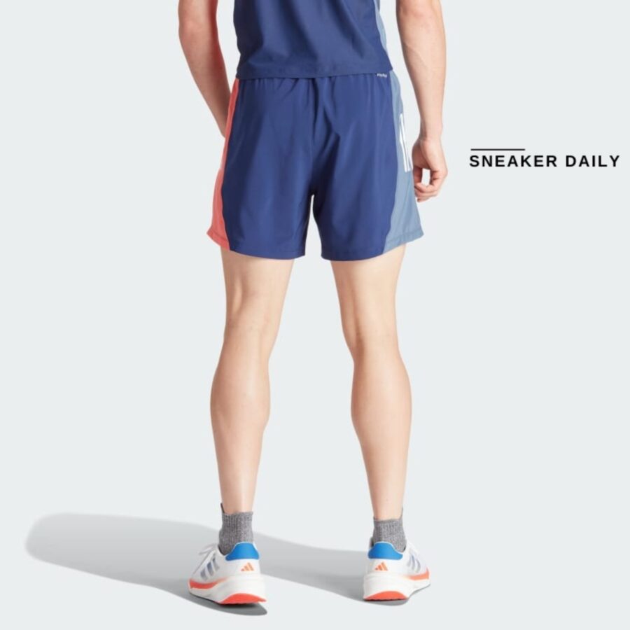 quần adidas own the run colorblock shorts - preloved ink ik4995
