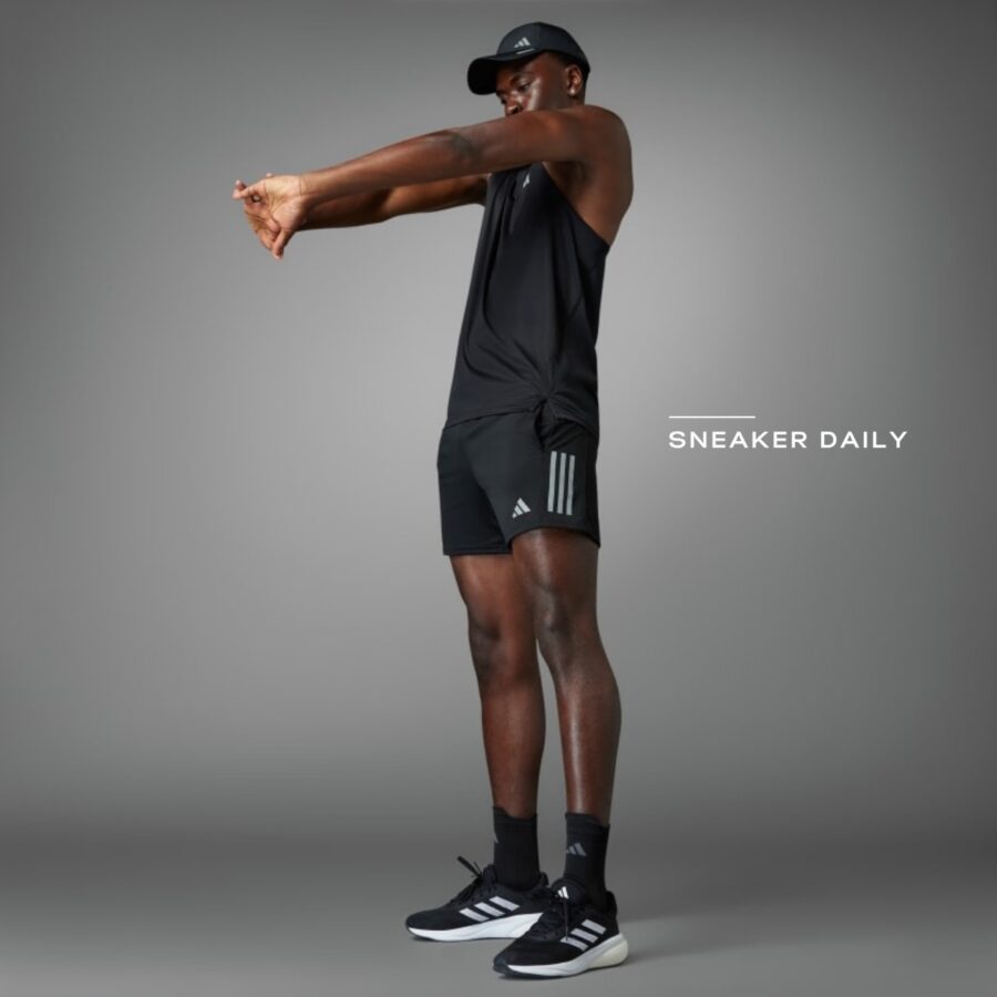 quần adidas own the run shorts - black il0828