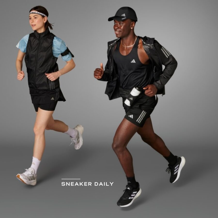 quần adidas own the run shorts - black il0828
