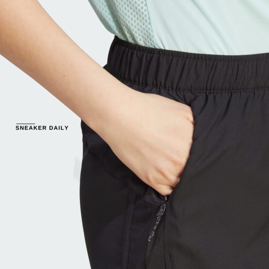 quần adidas terrex multi trail running shorts - black hz6284