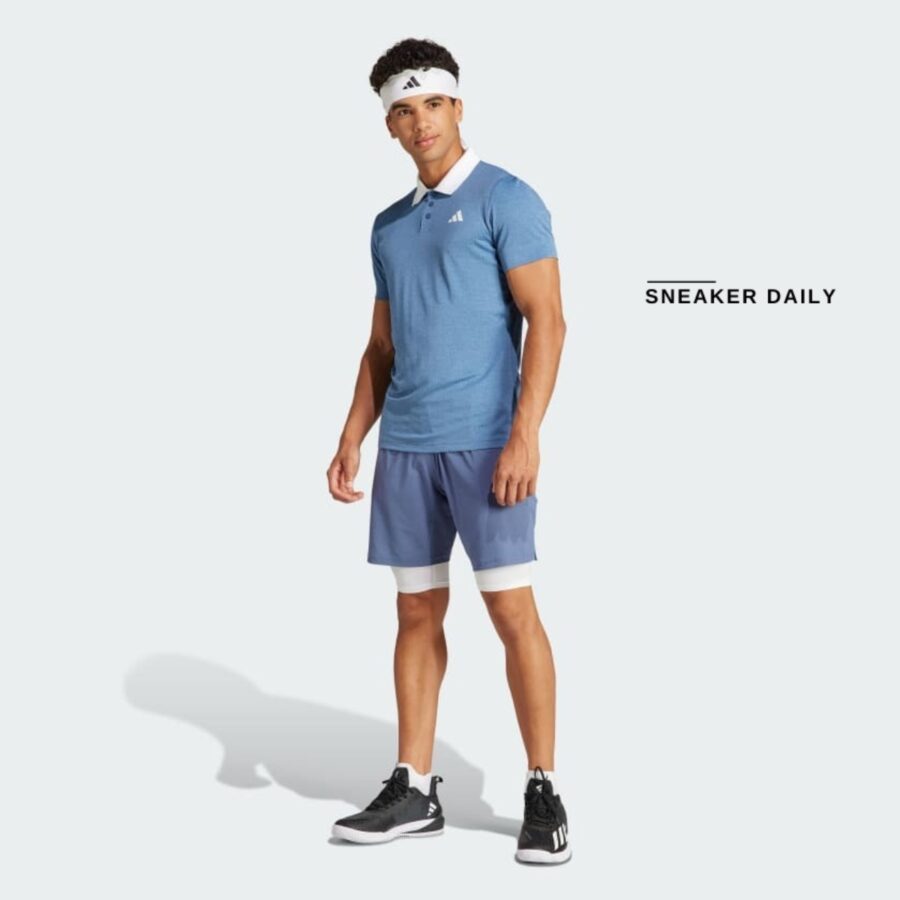 quần adidas tennis ergo shorts 'preloved ink' iq4734