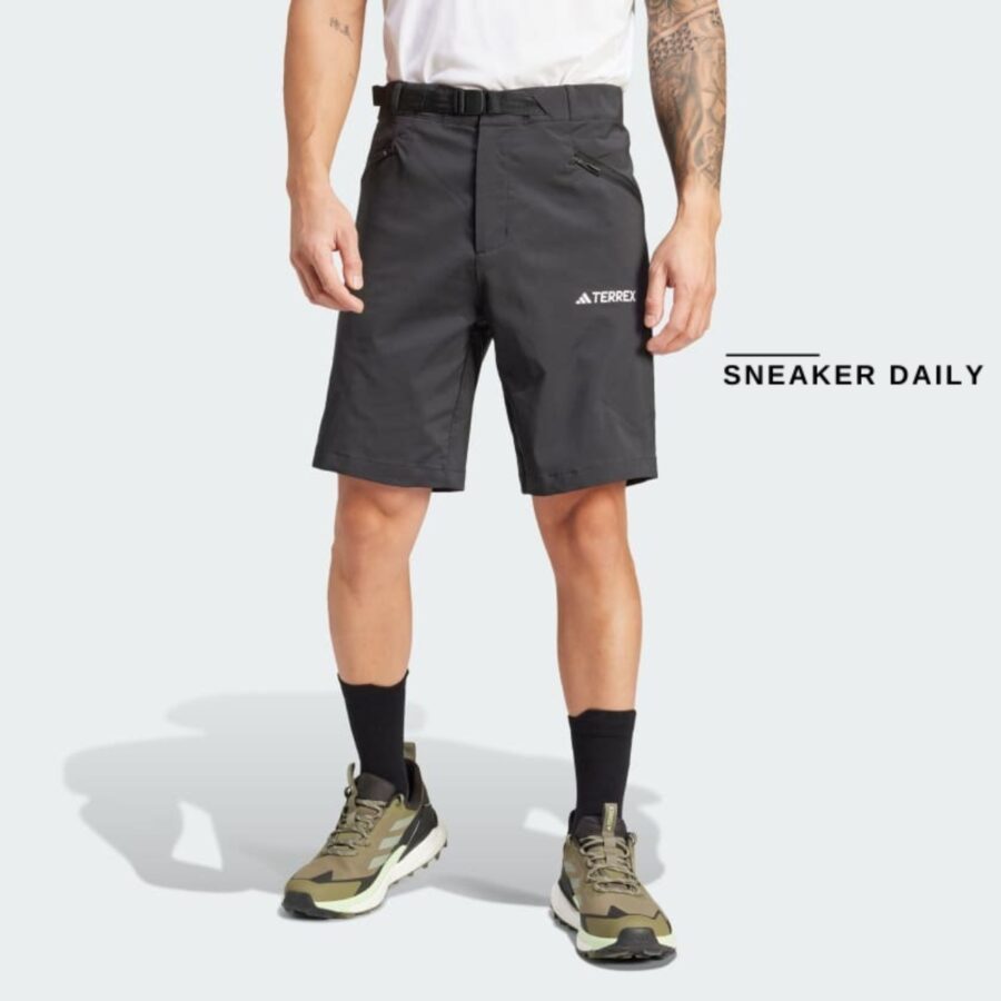 quần adidas terrex xperior mid shorts - black ip4831